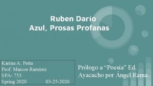 Poema abrojos de ruben dario