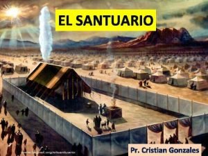 EL SANTUARIO Pr Cristian Gonzales Est totalmente prohibido