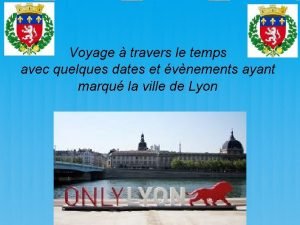 Voyage travers le temps avec quelques dates et