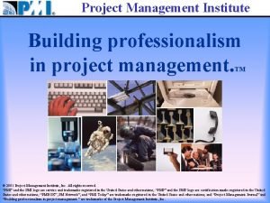 Professionalism in project management