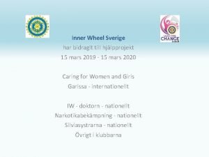 Inner wheel sverige