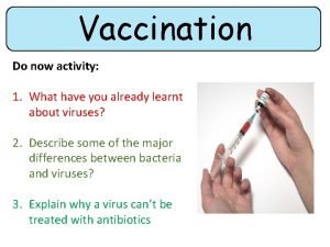 Activity 1 where do i belong vaccine