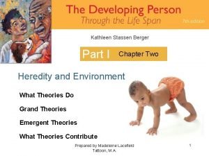 Kathleen Stassen Berger Part I Chapter Two Heredity
