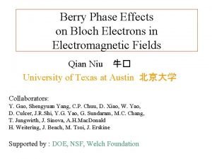Berry Phase Effects on Bloch Electrons in Electromagnetic