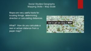 Types of map scales in geography