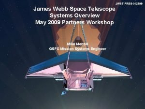 James webb space telescope deployment