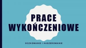 Oczkowanie