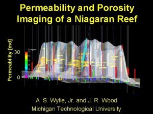 Permeability md Permeability and Porosity Imaging of a