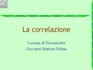 Coefficiente di correlazione