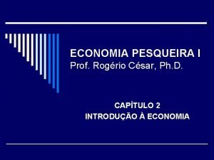 Economia pesqueira