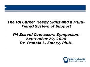 Pa career ready skills continuum