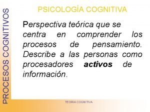 Que es una representacion en psicologia