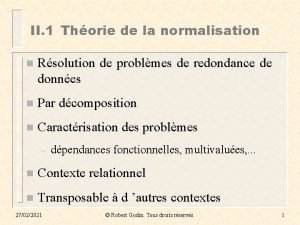 Forme normale de boyce-codd