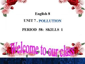 Unit 7 english 8