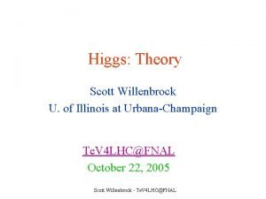 Scott willenbrock