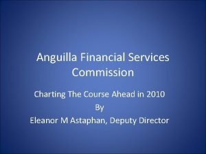Anguilla financial services