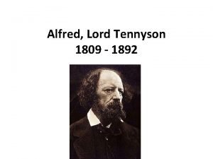 Alfred Lord Tennyson 1809 1892 Charge of the