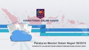 Permendagri tentang klasifikasi kodefikasi dan nomenklatur