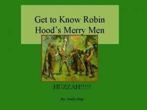 Tuck one of robin hood's merry men Tuck one of robin hood's merry men