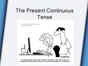 Future continuous tense