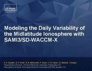 Modeling the Daily Variability of the Midlatitude Ionosphere