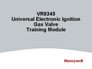 Honeywell gas valve nomenclature