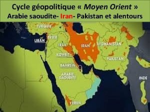 Cycle gopolitique Moyen Orient Arabie saoudite Iran Pakistan