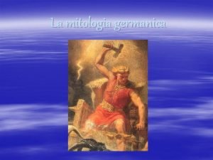 Dio mitologia germanica