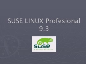 Suse linux 9