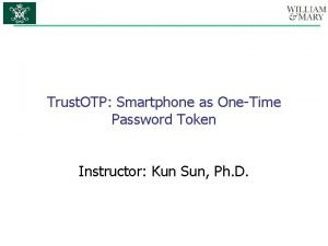 Trust pad token