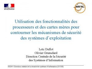 Système générique d opération pour cartes