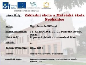 Pohádka budka v poli Pohádka budka v poli