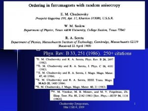 Phys Rev B 33 251 1986 250 citations