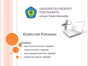 Jurusan digital forensik