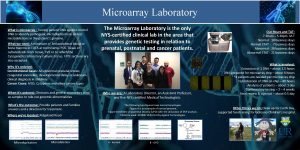 Microarray Laboratory What is microarray Testing patient DNA