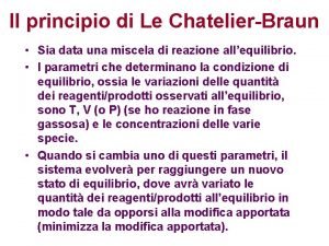 Le chatelier braun