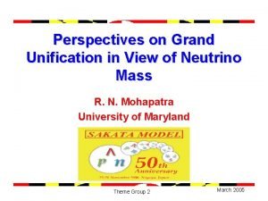 Perspectives on Grand Unification in View of Neutrino