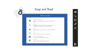 Snap and read