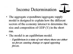 Income determination