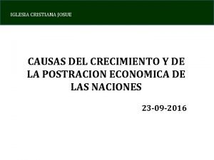 Postracion economica