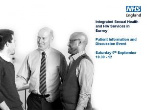 Buryfields sexual health clinic guildford