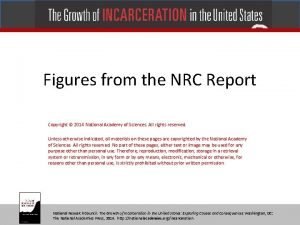 Figures from the NRC Report Copyright 2014 National