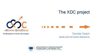 Xdc project