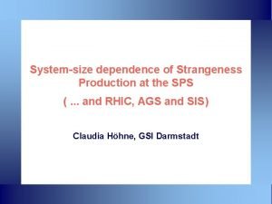 Systemsize dependence of Strangeness Production at the SPS