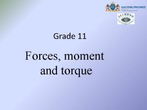 Moment of force definition