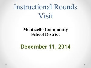 Monticello community schools Monticello community schools