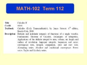 Math 102 kfupm