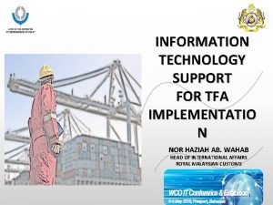 Tfa information technology