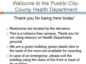 Pueblo city county health department