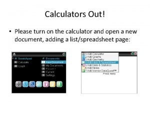 Regression ti nspire